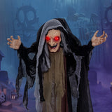 Tangkula 5FT Halloween Animated Standing Witch