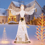 5 FT Lighted Christmas Angel - Tangkula