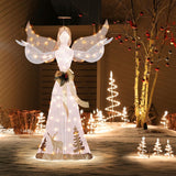 5 FT Lighted Christmas Angel - Tangkula