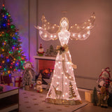 5 FT Lighted Christmas Angel - Tangkula