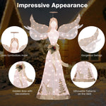 5 FT Lighted Christmas Angel - Tangkula