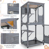 Catio Outdoor Cat Enclosure - Tangkula