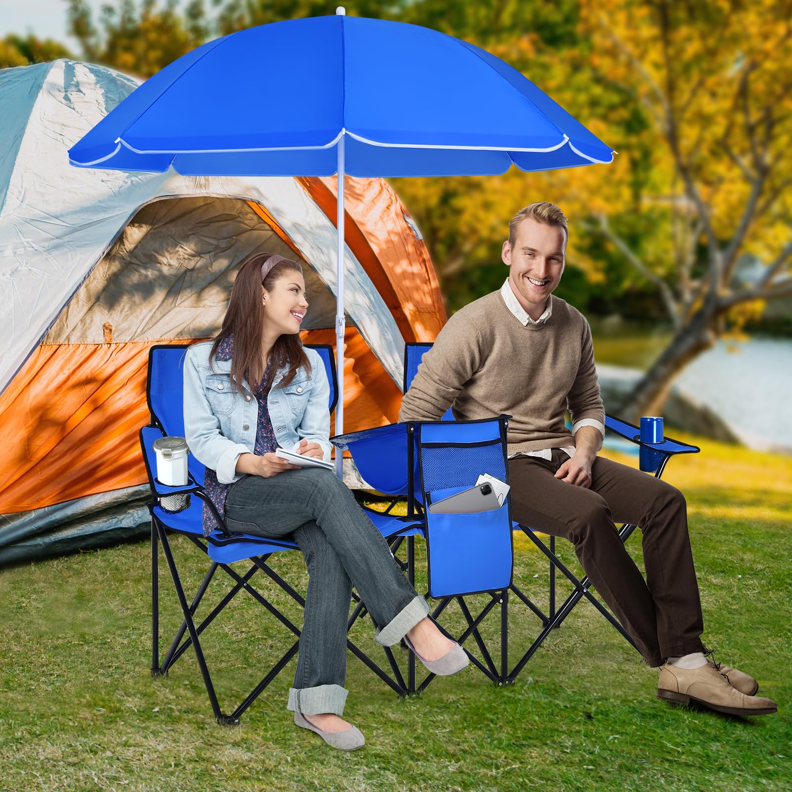 Umbrella for camping 2025 chair