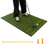 Tangkula Golf Hitting Mat, Artificial Turf Mat for Indoor/Outdoor Golf Practice