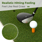 Tangkula Golf Hitting Mat, Artificial Turf Mat for Indoor/Outdoor Golf Practice