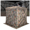 2-3 Person 270 Degree See Through Ground Blind - Tangkula