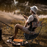 Tangkula Hunting Chair, Foldable Hunting Blind Chair with Storage Pocket