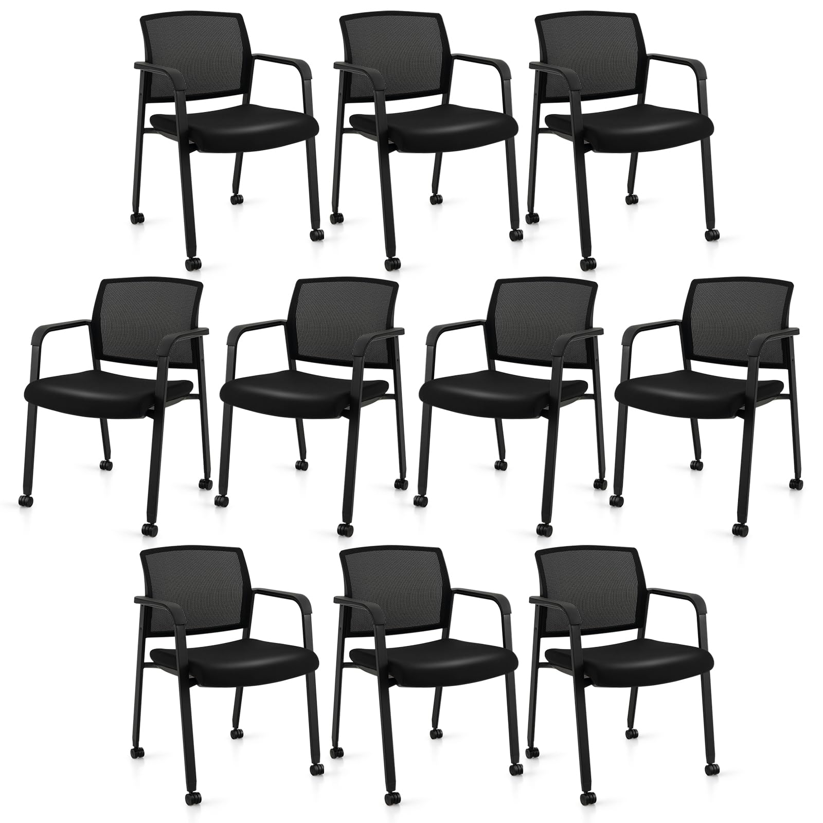 Rolling Conference Room Chairs - Tanglula
