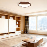 Tangkula Round LED Flush Mount Ceiling Light