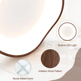 Tangkula Round LED Flush Mount Ceiling Light