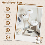 Tall Cat Tree for Indoor Cats - Tangkula