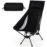 Tangkula Portable High Back Camping Chairs
