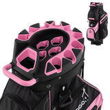 Tangkula Golf Cart Bag with 14-Way Full Length Dividers
