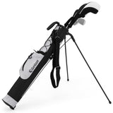 Tangkula Golf Stand Bag for The Driving Range with Shoulder Strap Pocket and Bottle Holder for Men Women