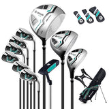 Tangkula 12 Pieces Men’s Complete Golf Club Set Right Hand