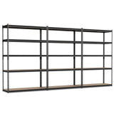 Tangkula 5-Tier Heavy Duty Garage Shelving Unit 2200 LBS Metal Storage Organizer Rack
