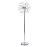 Tangkula 63-Inch Crystal Floor Lamp Modern Freestanding Dandelion Light