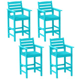 Tangkula Patio Adirondack Bar Chairs Set of 2/4