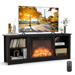 Tangkula Fireplace TV Stand for 75 Inches TV