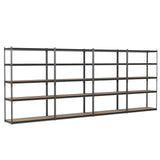 Tangkula 5-Tier Heavy Duty Garage Shelving Unit 2200 LBS Metal Storage Organizer Rack
