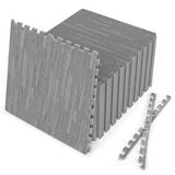 Tangkula 25 Tiles Foam Flooring Mats with Border