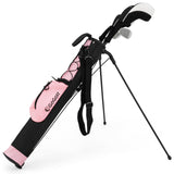 Tangkula Golf Stand Bag for The Driving Range with Shoulder Strap Pocket and Bottle Holder for Men Women