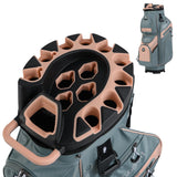 Tangkula Golf Cart Bag with 14-Way Full Length Dividers