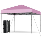 Tangkula 10x10 FT Pop Up Canopy with 8 Stakes for Beach Party Event Camping