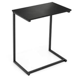 Tangkula 26.5" C-Shaped End Table for Bed