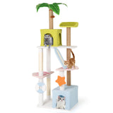 Tangkula 71 Inch Tall Cat Tree