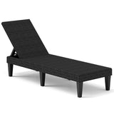 Tangkula Outdoor Chaise Lounger Chair