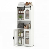 Tangkula 59” Tall Bathroom Floor Cabinet for Kitchen