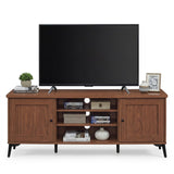 Tangkula Modern TV Stand for TVs up to 65"