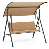 Tangkula 2 Person Porch Swing with Removable Cushions