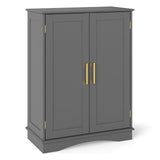 Tangkula Bathroom Floor Storage Cabinet for Living Room
