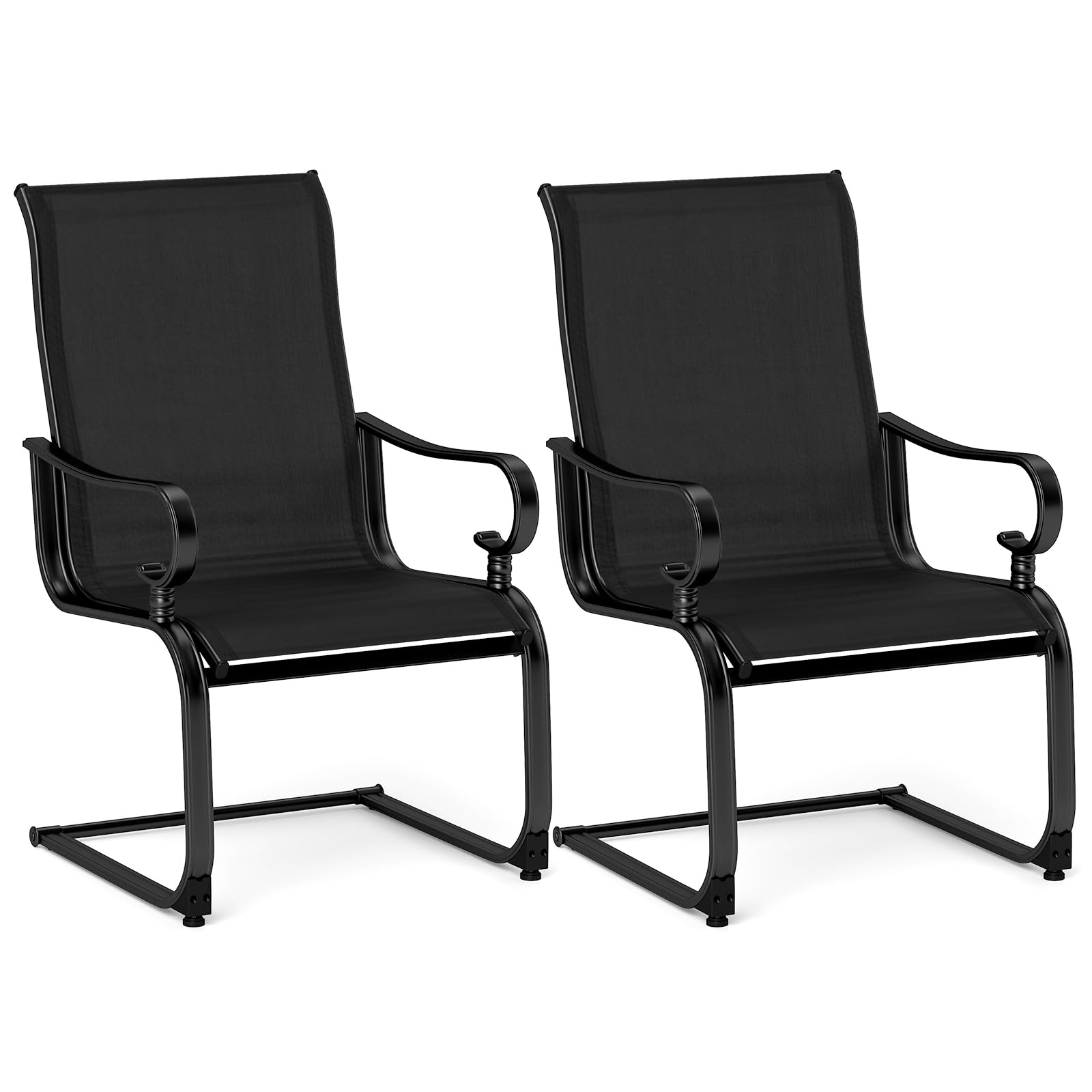 Tangkula Set of 2/4 Patio Chairs