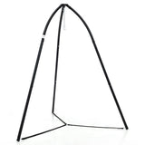 Tangkula Tripod Hammock Chair Stand, Heavy-Duty Metal Hammock Swing Stand for Hanging Chair