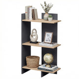 Tangkula 3-Tier Bookshelf Freestanding Bookcase(1/2)