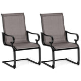 Tangkula Set of 2/4 Patio Chairs