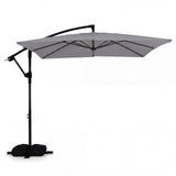 Tangkula 8x8 FT Patio Umbrella with Base Included