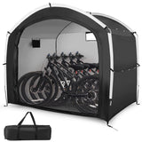 Tangkula Outdoor Portable Bicycle Storage Shelter Tent for 5 Bikes with 210D Oxford Fabric