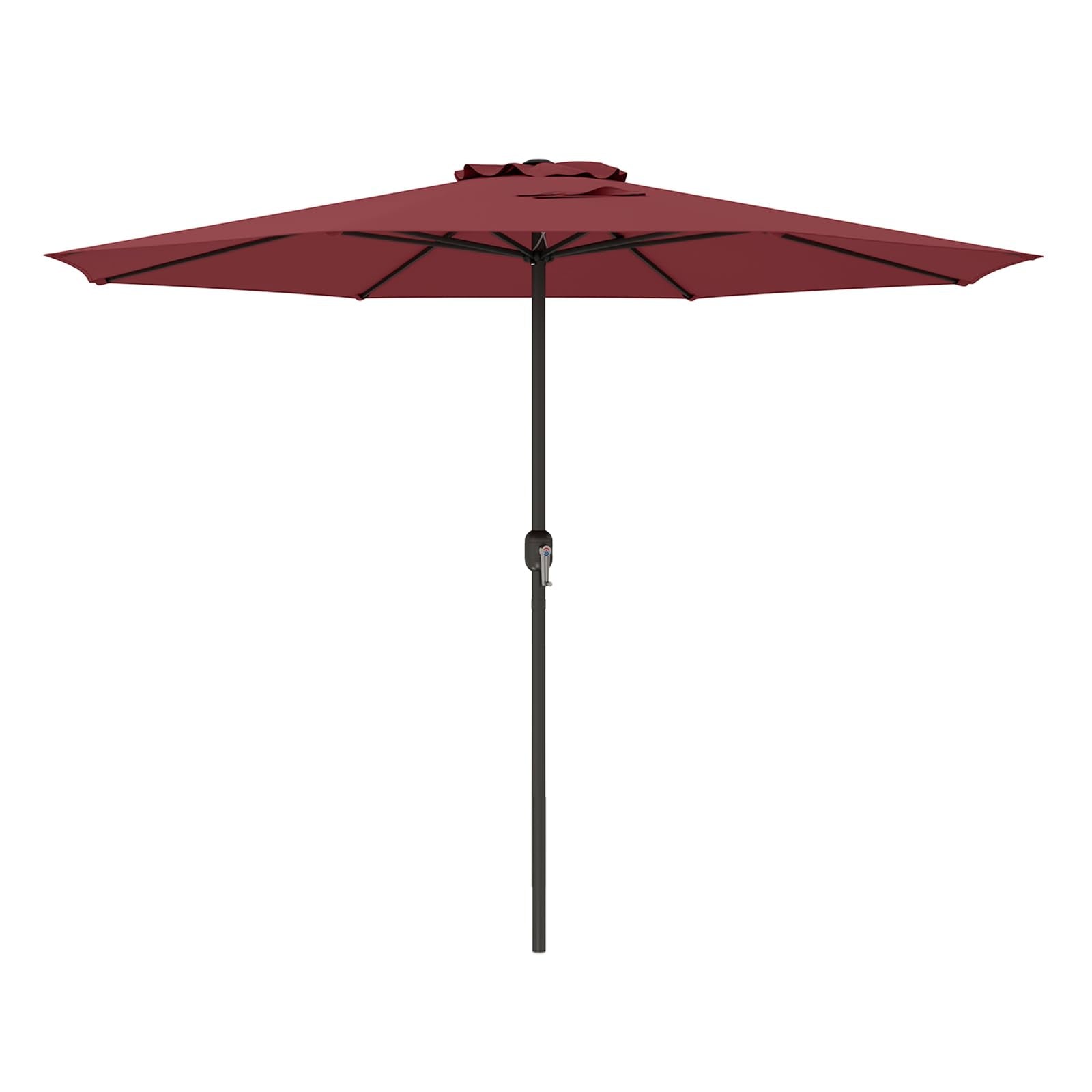 Tangkula 12 ft Patio Umbrella, Wine Tangkula 12 ft Patio Umbrella, Wine