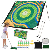 Tangkula Golf Chipping Game Set with Carry Bag