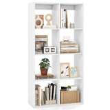 Tangkula 8-Cube Bookcase, 5-Tier Bookshelf with Open Compartments