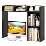 Tangkula 5 Shelves Desktop Bookshelf Multipurpose Storage Organizer