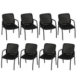 Tangkula Conference Chairs, Office Guest Chairs with Ergonomic Mesh Backrest