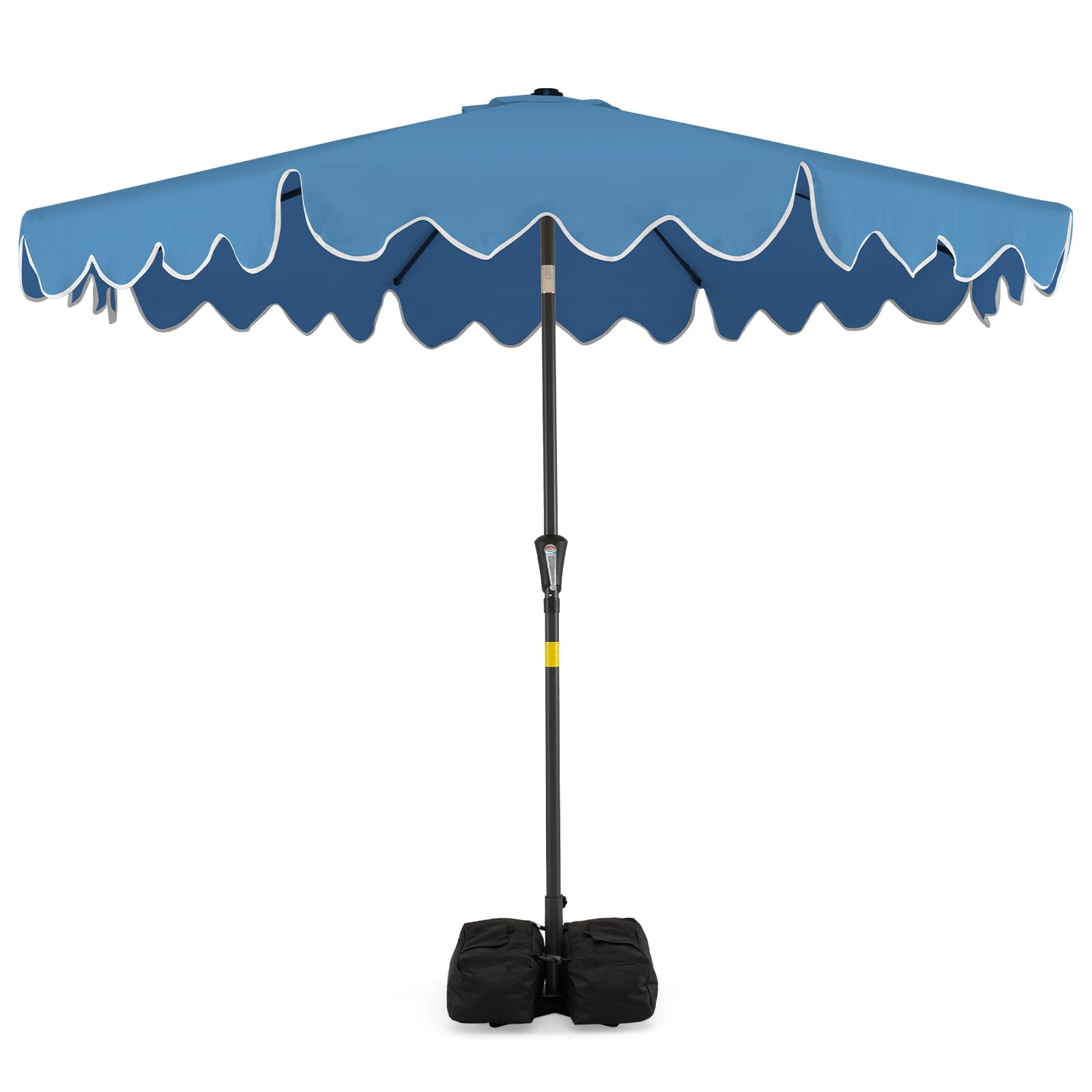 Tangkula 9 FT Patio Umbrella with Base Included