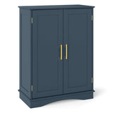 Tangkula Bathroom Floor Storage Cabinet for Living Room