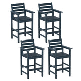 Tangkula Patio Adirondack Bar Chairs Set of 2/4