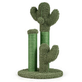 Tangkula 22" Cactus Cat Scratching Post for Indoor Adult Cats & Kittens